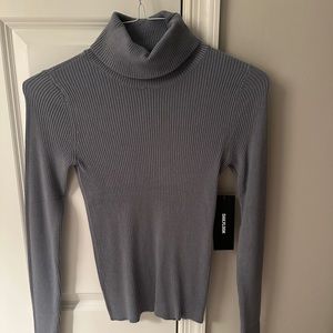 Grey/blue turtle neck sweater